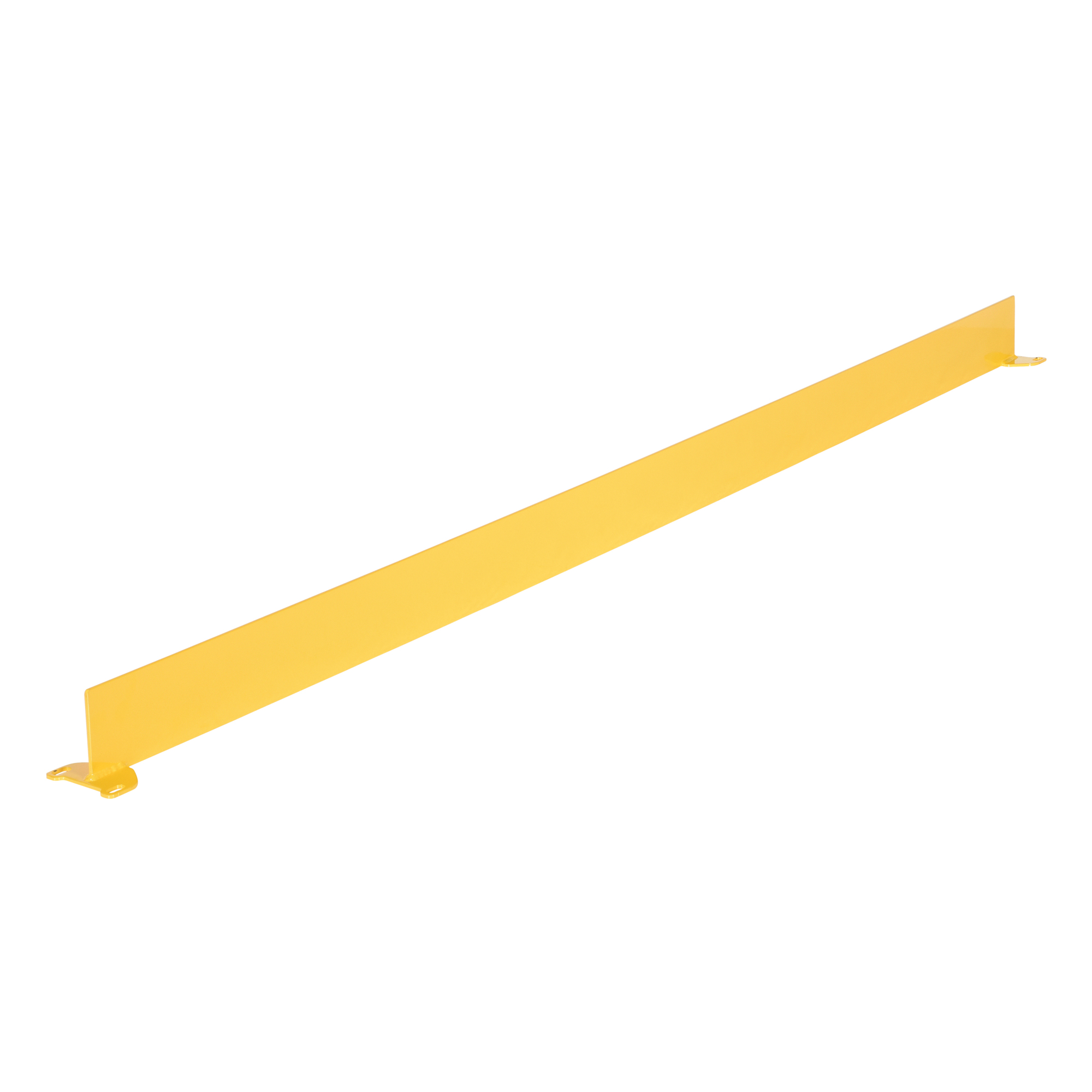 Vestil Steel Square Safety Handrail Toe Board 80-5/8 In. x 3-7/8 In. x 4 In. Yellow